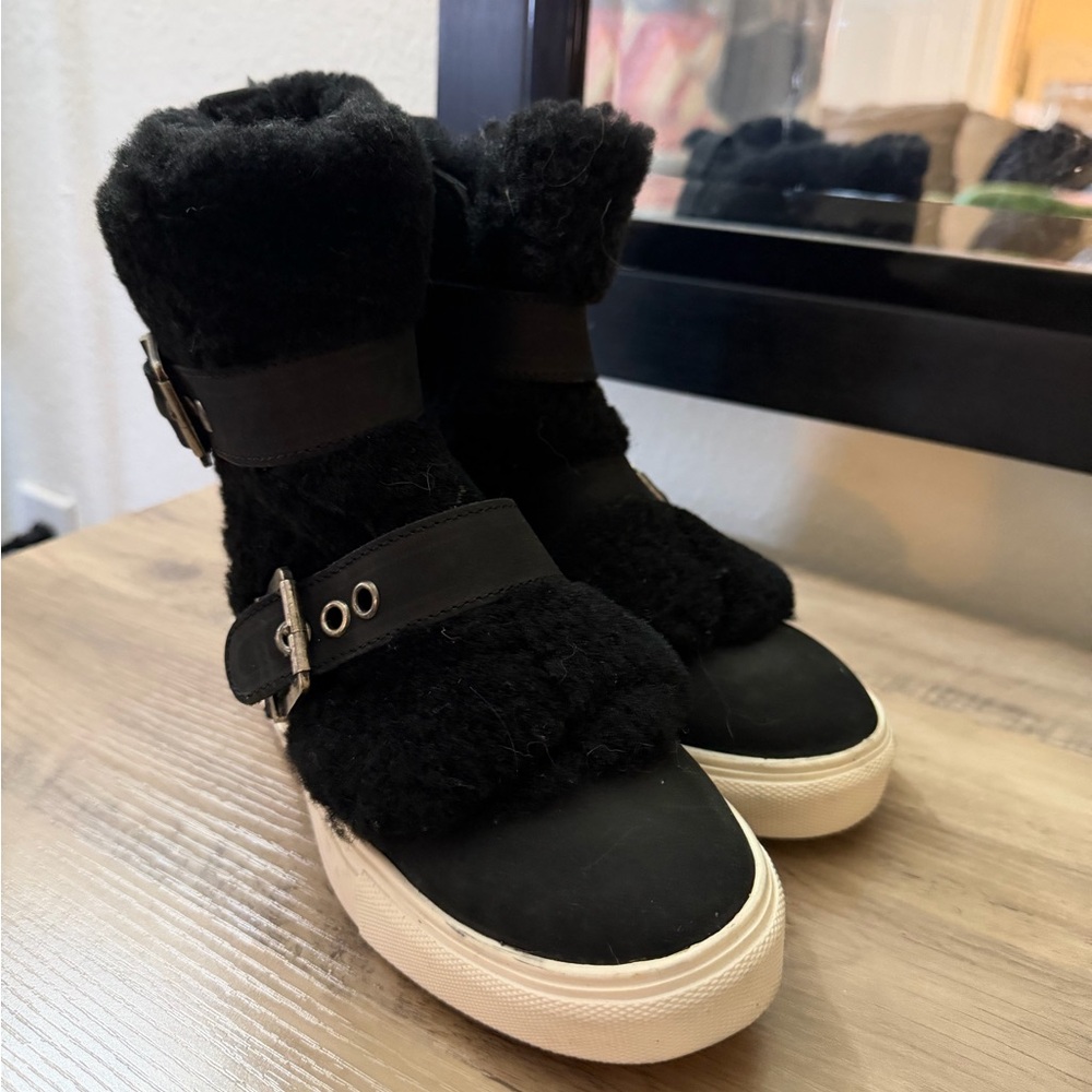 Luxe de Leon Monterrey Wedge Sneaker 7.5
